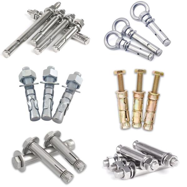 Stainless Steel Mechanical Expansion Anchor Bolt Grade 8.8 with Zinc Plated Finish DIN Standard M8-M33 Sizes