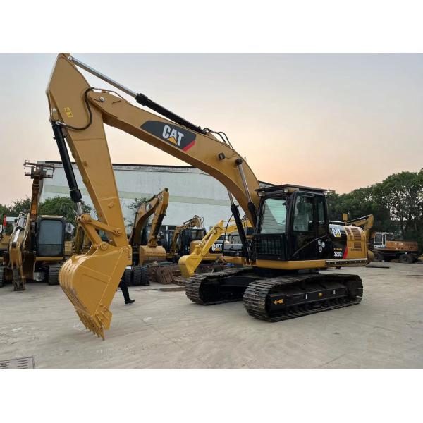 20 Ton Operating Weight Used Japan Diesel Digger 320D2 with Original Engine at Best