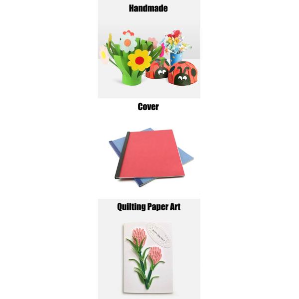 230gsm Multicolor Kids Craft Colored Cardstock Paper