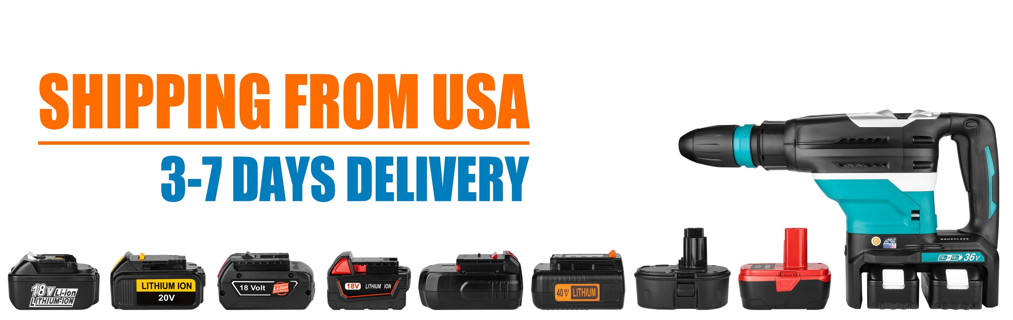 Аккумулятор DCB180 DCB181 DCB182 DCB201 Dewalt для электроинструмента 4.0Ah 18V