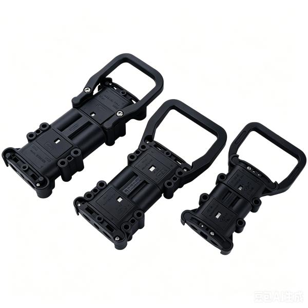 REMA Series DIN Type 80A-320A Heavy Duty Battery Connector Kit for Electric Forklifts