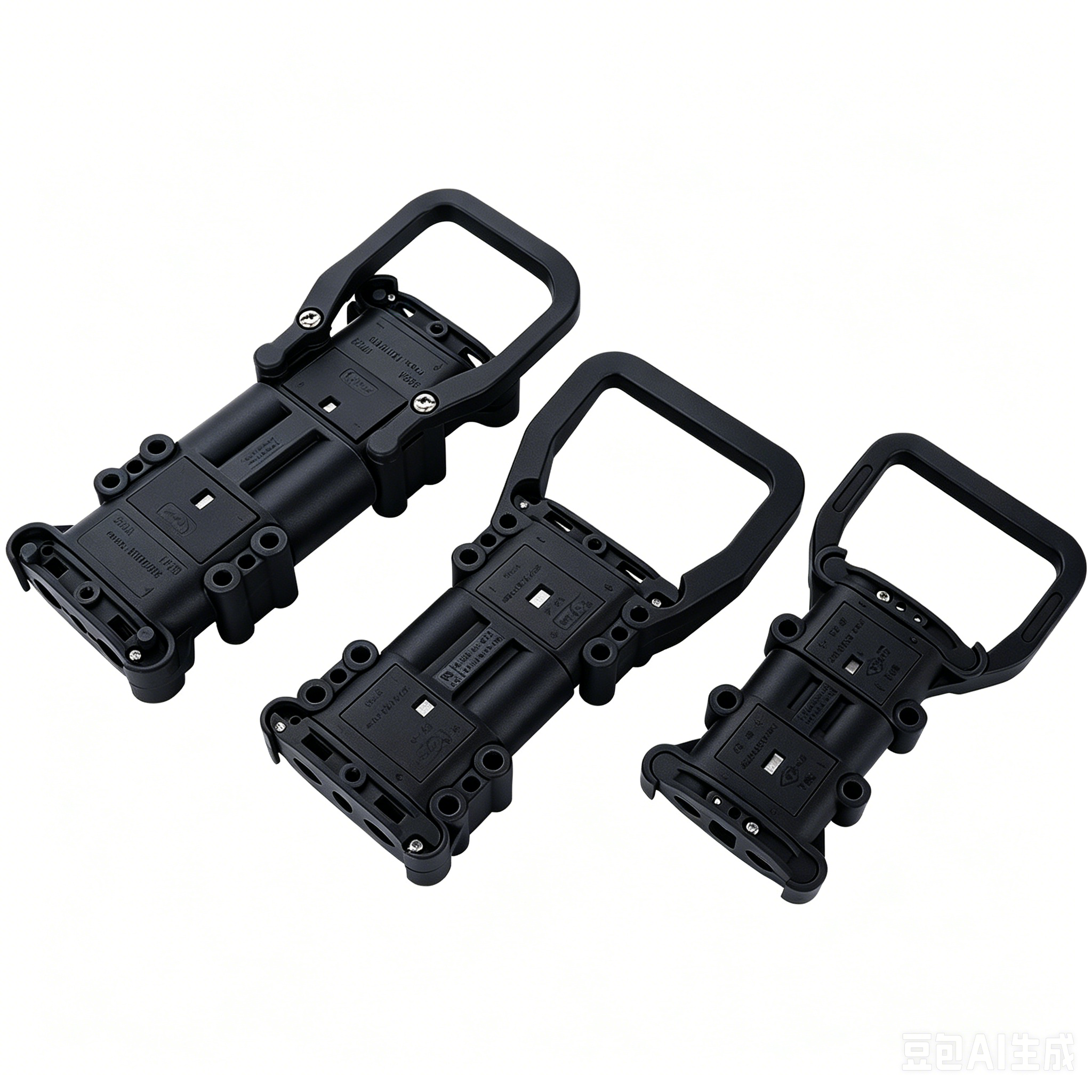 REMA Series DIN Type 80A-320A Heavy Duty Battery Connector Kit for Electric Forklifts