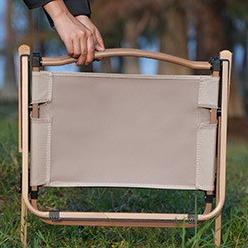 Portable Outdoor Folding Chair Wild Camping Chair  250 Lbs With Mesh Fabric
