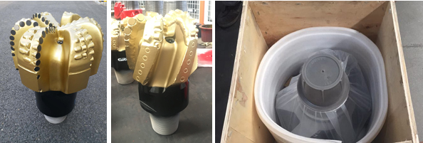 API downhole Drill Bit with matrix and steel body