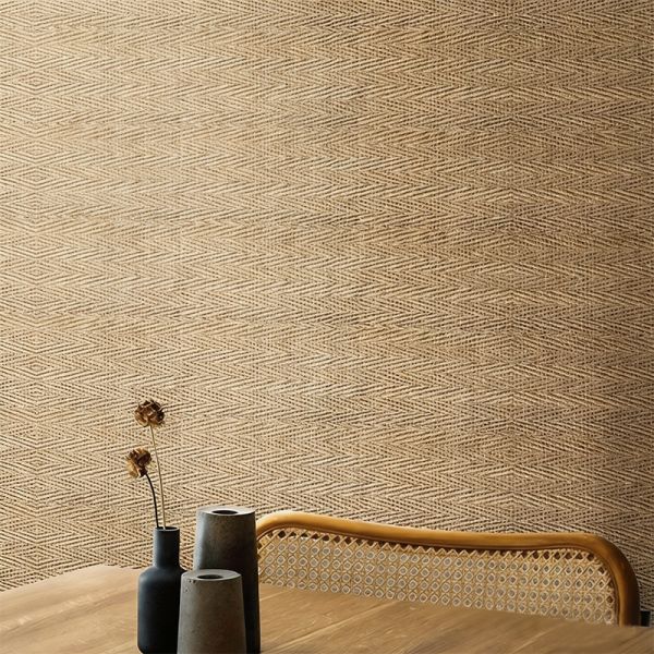 3D Soft Porcelain MCM Flexible Wall Panel Herringbone Woven Texture Wall Tile for Interior Wall Decoration