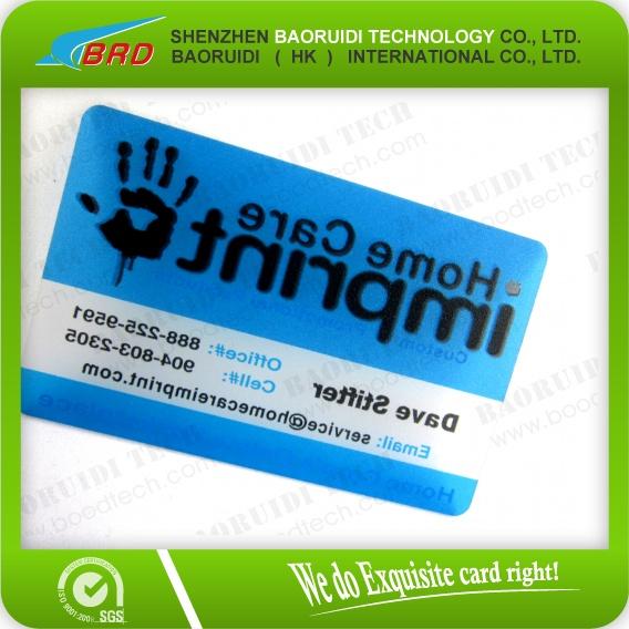 plastic magnetic loyalty gift  card