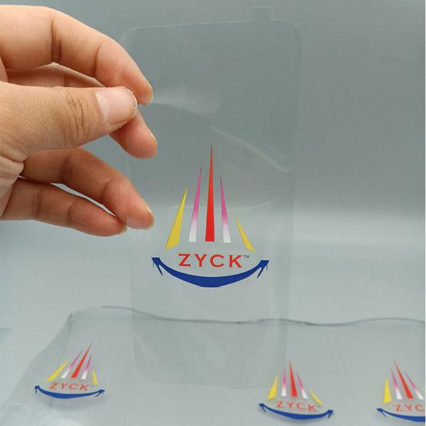 Low Tack Surface Protection Film Easy Peel Custom Printed Transparent Protection Film