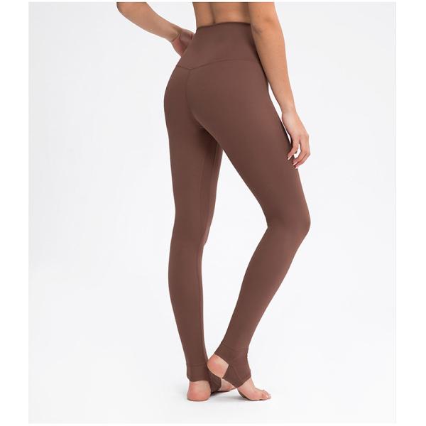 Soft Stretch Yoga Pants Capri Workout Athletic Leggings Foot Stepping