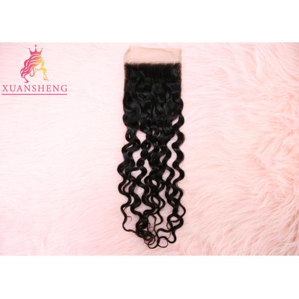 10A Grade 100% Virgin Unprocessed 5*5 Lace Closure Hair Italian Curly Texture