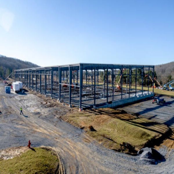 Fast Installation Cost-Effective Steel Building with High-Strength Steel Frame