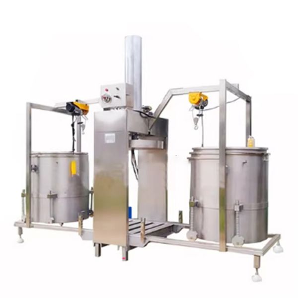 Custom Commercial 36L Manual Hydraulic Jack Honey Fruit & Vegetable Press Stainless Steel Commercial Hydraulic Cold-Press Grape Juicer