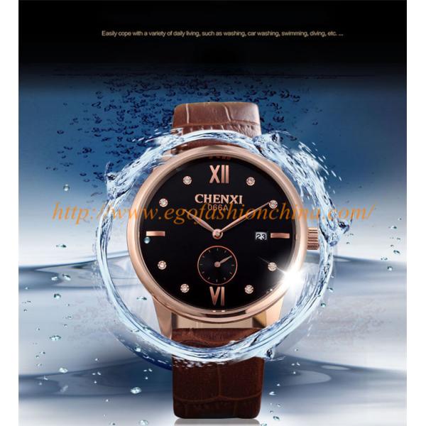 066A Rose Gold Roma Marks Stainless Steel Caseback Watch Quartz Movement Japan Watch OEM