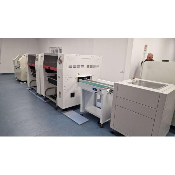6 Heads SMT Pick and Place Machine TM06 PCB Conveyor 60 Feeders
