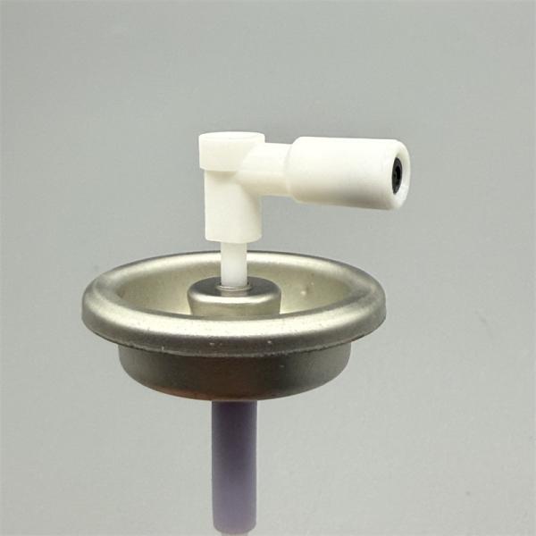 NSF H1 Registered Metered Aerosol Valves for Food Machinery Lubricants with Sanitary Design and Non-Toxic Lubricity.