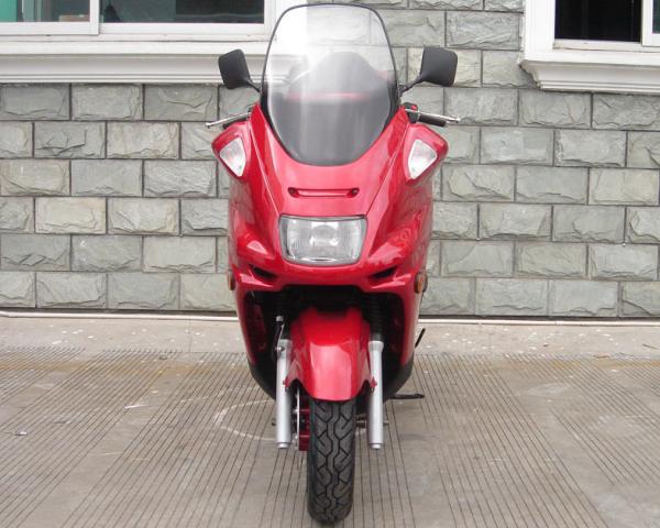 Kick Start Adult Motor Scooter 12 Inch Rim With Chromaticity Double Rear Shock