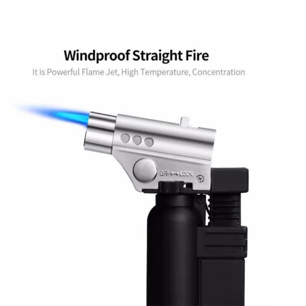 Clásico Safty Lock Jet Flame Gun Laboratorio Dental Lámpara de soldadura de gas dental