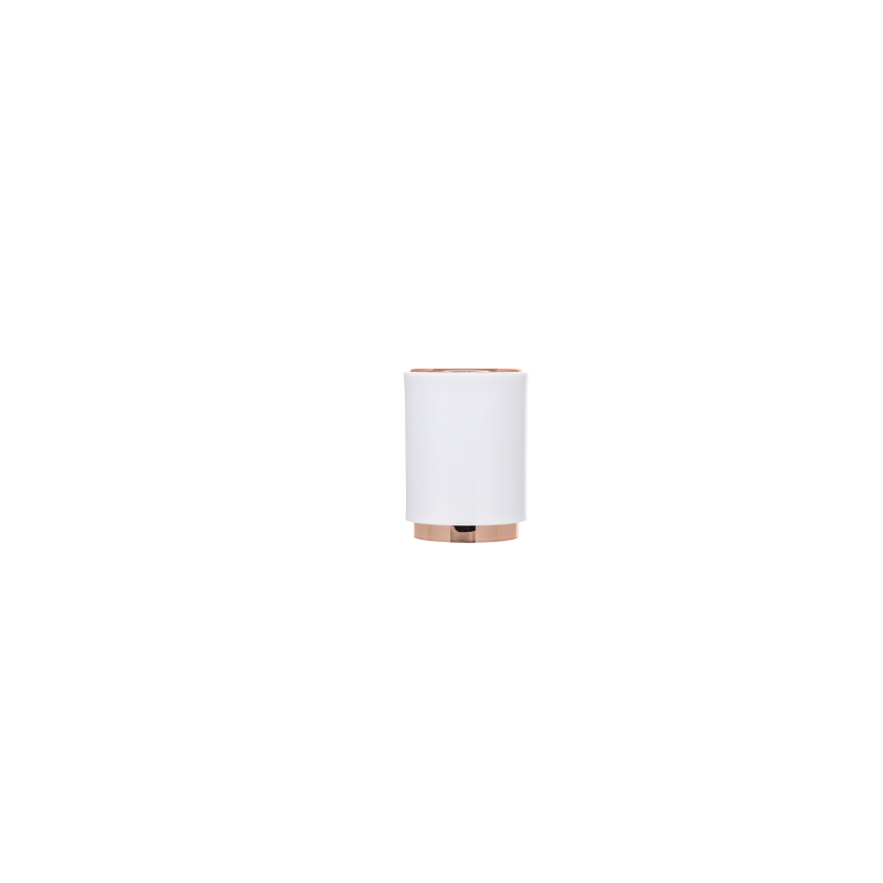 Electroplated Cosmetic Bottle Cap with Leak-Proof Design and FDA/ISO Compliance for Secure Sealing