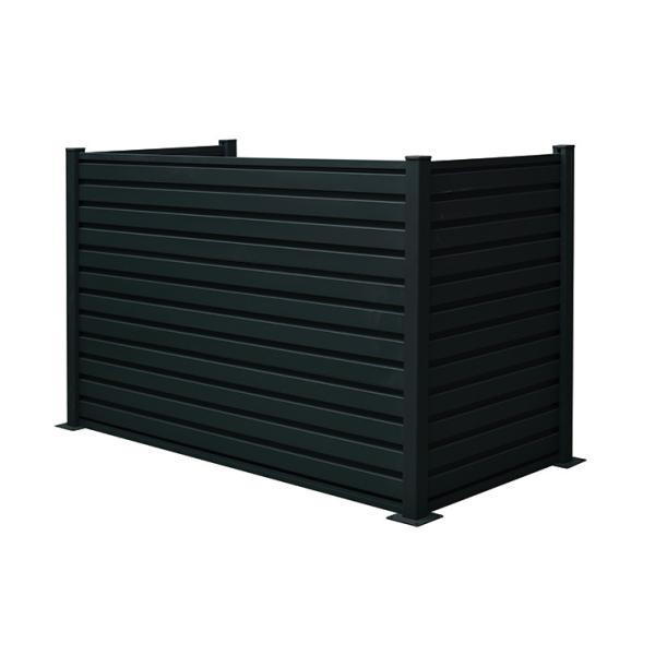 Metal Garbage Enclosure 2x240L 3x 240L Bins Quickly Assembly UV / Rust
