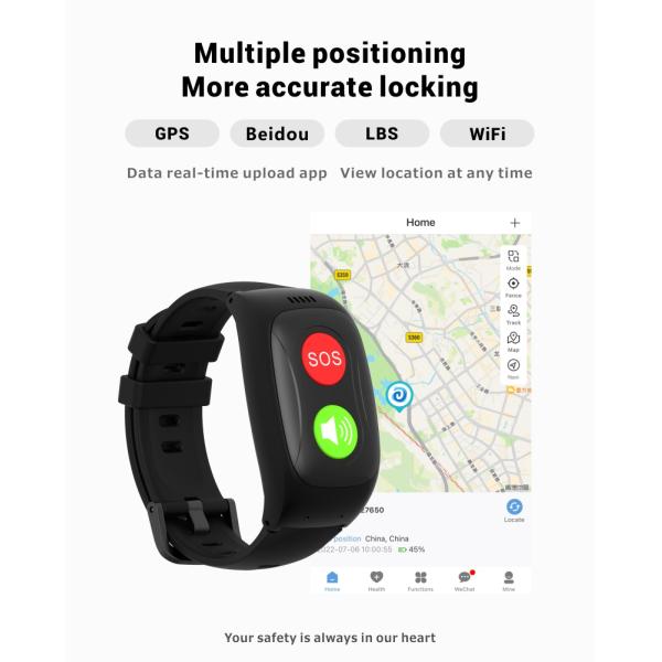 High Quality 4G Smart Watch For Elderly People