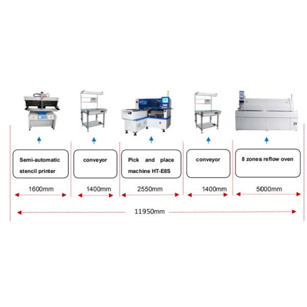 1400*350 mm PCB conveying SMT PCB buffering equipment
