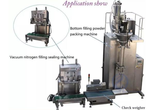 1-2 Bags / Min Auger Filler Packing Machine 1450*900*2710mm Large Capacity