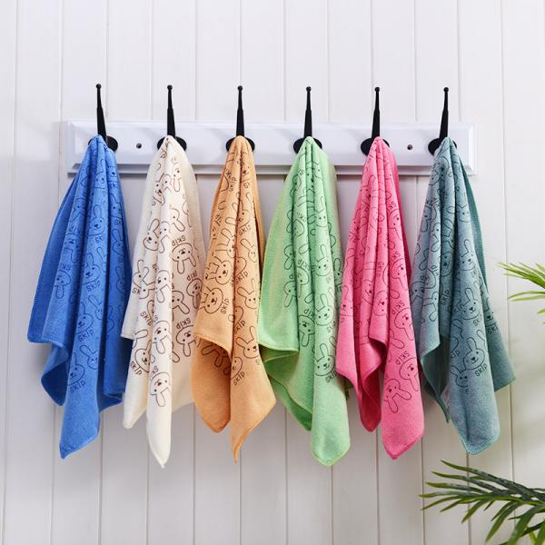 Быстросухое 35*75 см прямоугольное микроволокно печатное полотенце для мытья лица Полиэстерное волокно