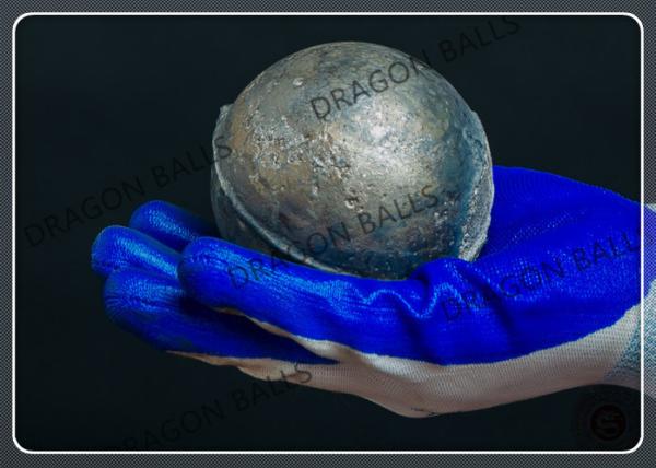 Low Cr Cement Grinding Balls 40mm 60mm 80mm Customized Size For Power Station