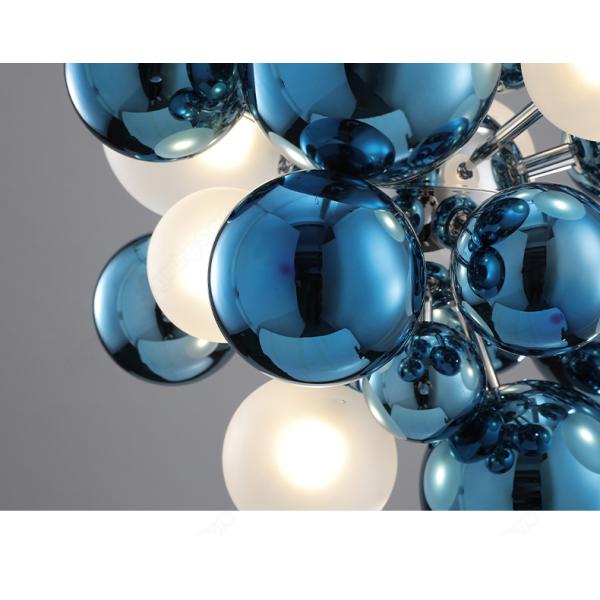 Postmodern Glass Ball Chandelier Lighting Modern Luxury LED Hanging Light(WH-MI-449)