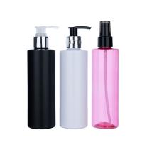 Botões de pulverização de gatilho de plástico de névoa fina 250 ml Branco opaco preto elegante
