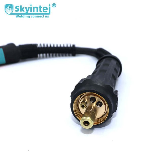 15AK Welding Torch Complete Set MIG MAG Air Cooled 6061 Aluminum Alloy Electric Drive  Welding Gun