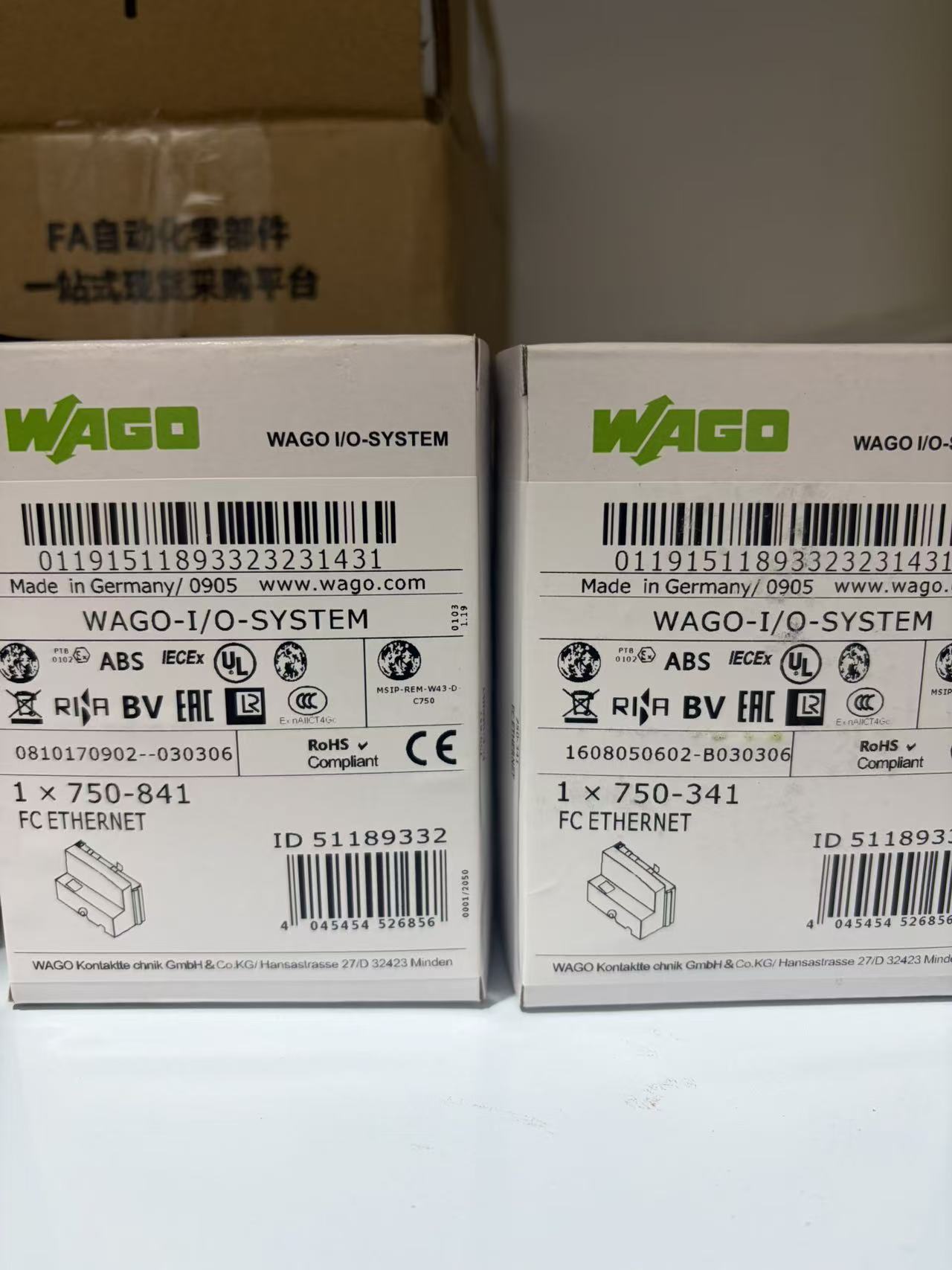 WA-GO 750-841 24V Ethernet Controller for Industrial Control and PLC Programming I/O Systems PLC Original Brand New