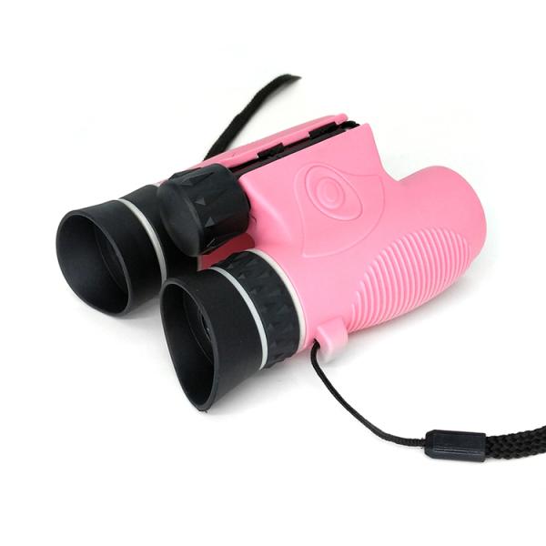 Optical Bak4 Prism 6x21 Childrens Pink Binoculars Shockproof