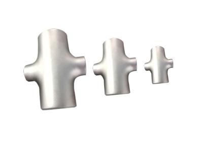 Titanium Reducing Cross ASTM B16.9 DN40*DN25*3mm GR2