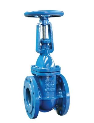 Blue Metal Seated Gate Valve ANSI 125/150 PN16 - PN25 Working Pressure