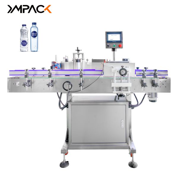 Factory direct YM510 Bottle wrap around labeling machine wine and sauce bottle Sticker Labeling Machine With CE Certification
