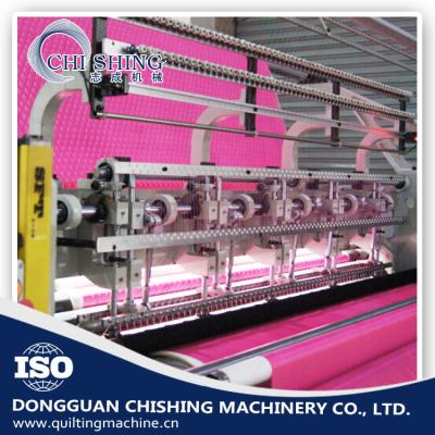 High Speed Automatic Computerized Quilting Machine Two Needle Bar For Shoes Covers