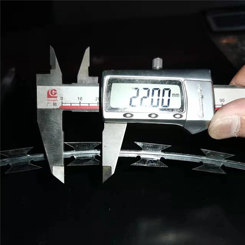 Bto-22 Hot Dipped Galvanized Concertina Razor Barbed Wire