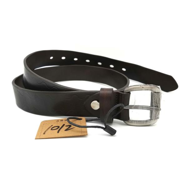 Antiwear Practical Braided Leather Belt For Men Multiscene With Pin Buckle