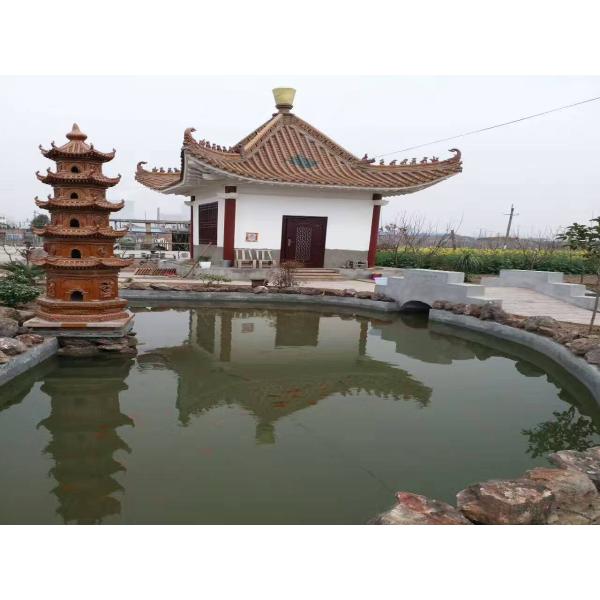 Подгоняйте украшения крыши цвета размера пагоду китайского огромную высекая