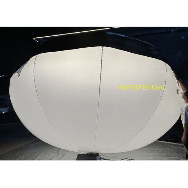 1.8kW Elliptical LED Film Balloon Light For Street Night Scenes, Film Sets, And Large-Scale Events