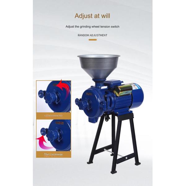 s Electric Grain Mill Barley Grinder Malt Crusher for Multifunction Grain Flour Processing
