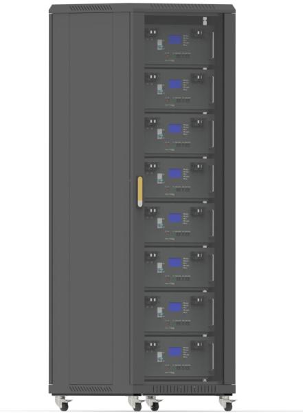 32U Cabinet 25kwh 48V 500AH Solar Storage Batteries With Communication