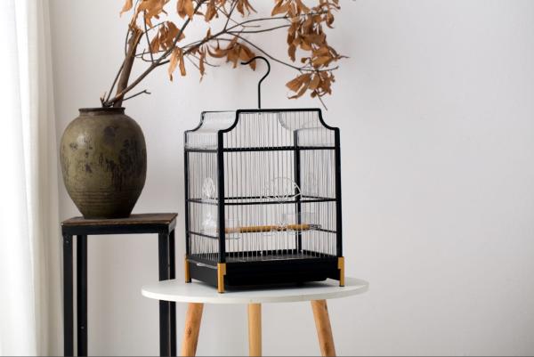 34*32*45cm Foldable Aluminum Alloy Long Service time Bird Cage