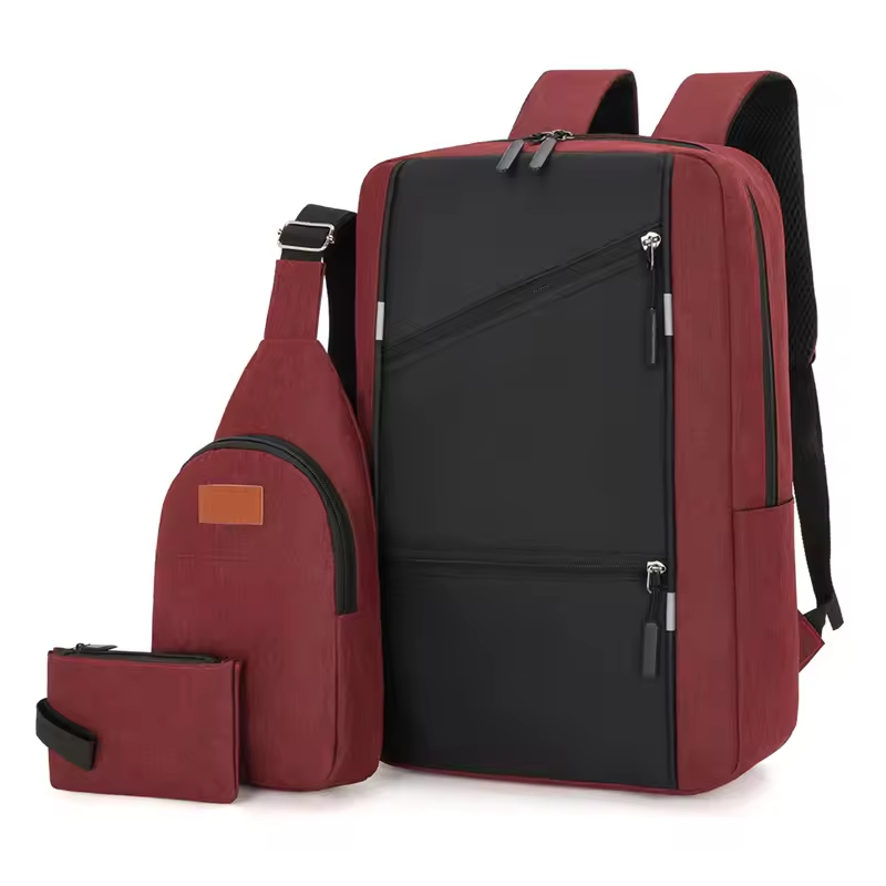 3 in 1 Computer Bag 15.6 Inch Laptop Backpack Work Bag for Men Laptop for School Business Travel Backpack Wholesale OEM/ODM/Private Label