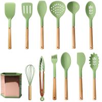 13 Pcs utensílios de cozinha de silicone Kitchen Utensil Set Kitchen Gadgets & Kitchen Tool Turner Tongs, Espatulas, Colheres, Pincel