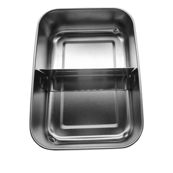 Stainless Steel Lunch Box, Stainless Steel Bento Box, Food Container, Bento Lunch Box with Silicone Lid