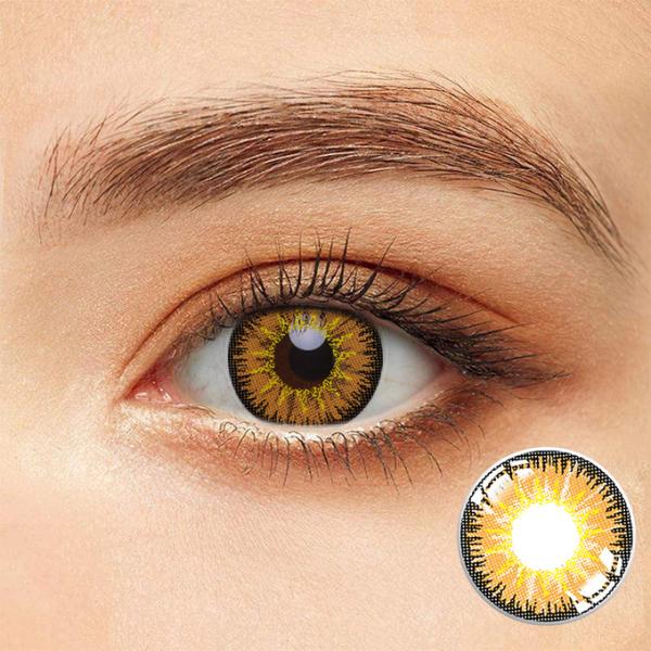 OEM Vika Purple Brown Blue Halloween Eye Contacts 14.5mm for party