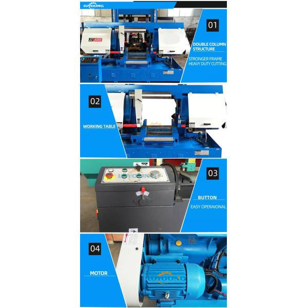 Máquina de corte de sierras metálicas de 0,75kw Saw Blade Industrial automática