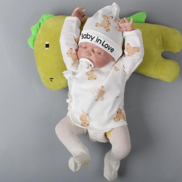 100 Cotton Romper Full Month New Born Baby Clothing Gift Set Organic Newborn Boy Clothes Set Baby Clothes