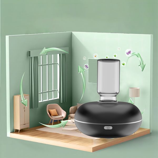 Dust Cover Low Noise Home Aroma Diffuser Compact Ultrasonic Essential Oil Diffuser